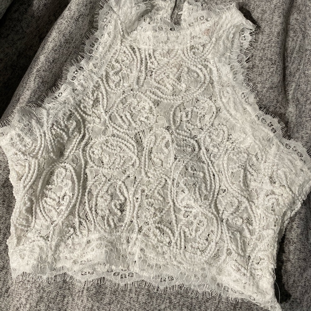 Brand new Morning Lavender Lace Halter